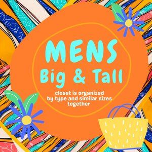 Mens Big & Tall --->